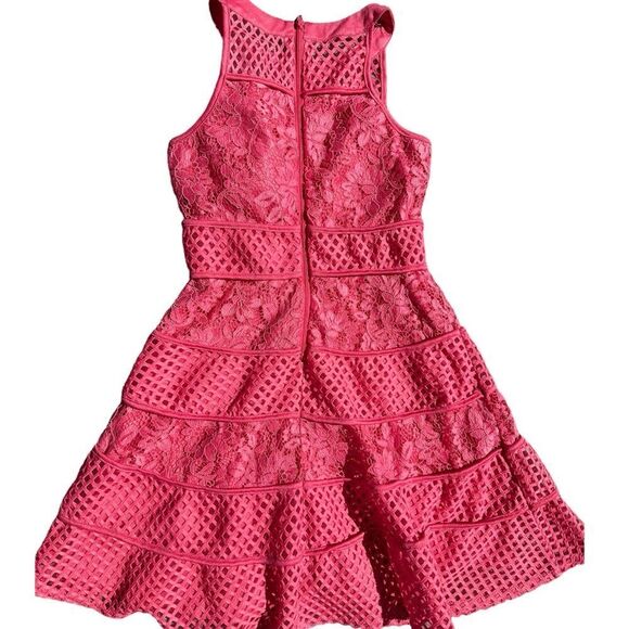 US Angels Girls Pink Sleeveless Party Dress Size 14 - Picture 3 of 5